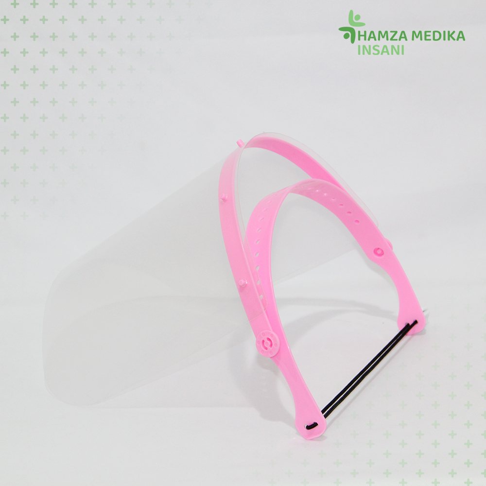 Faceshield Pink Terbaru