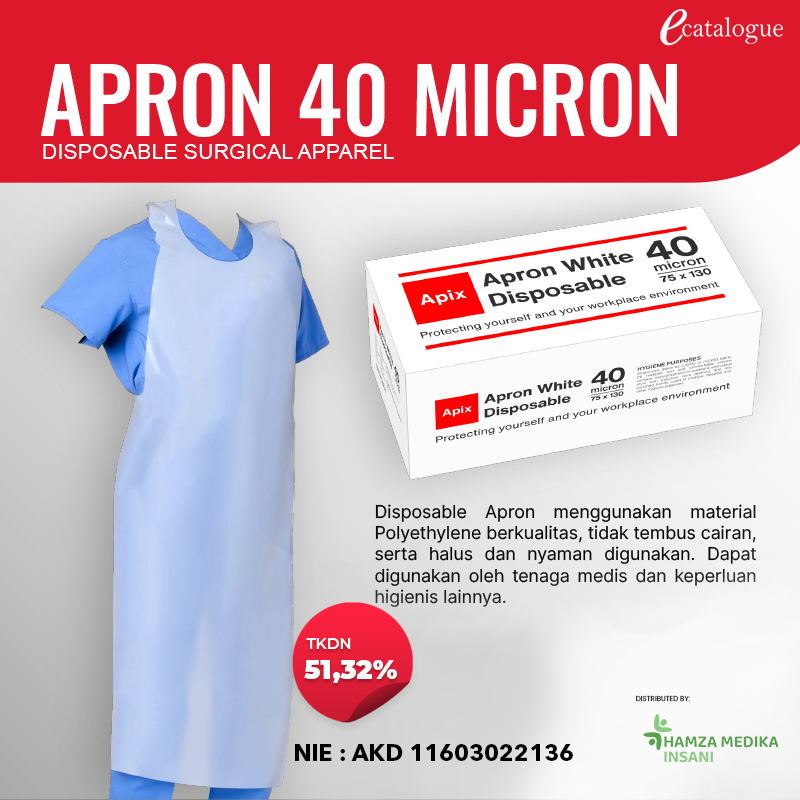 Apron 40 Micron