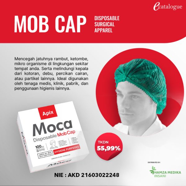 Mob Cap Disposable Surgical Apparel